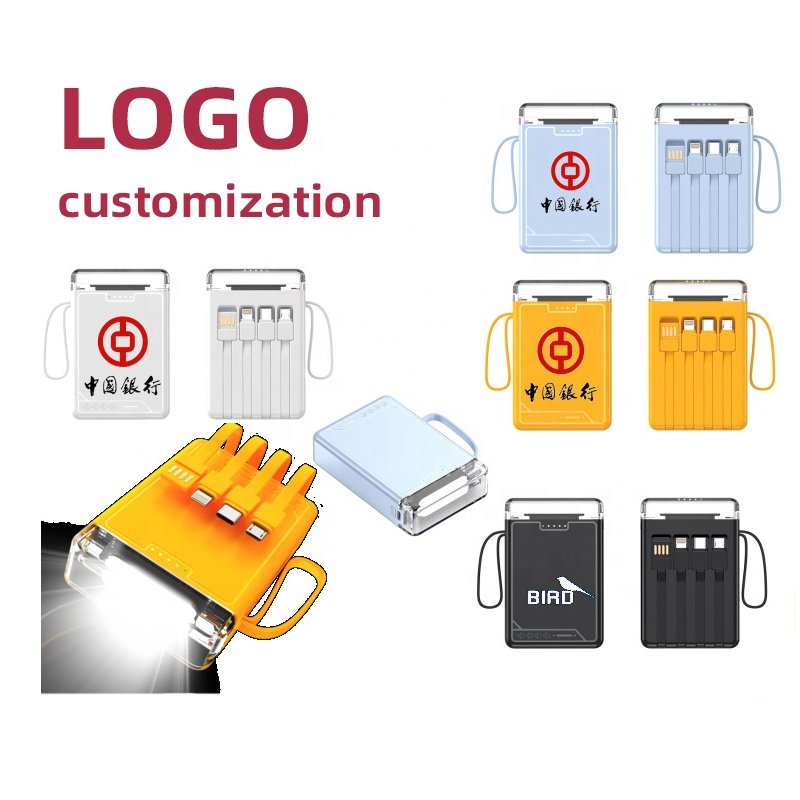wholesale customization LOGO Powerbank 10000Mah Portable Mobile Phone Battery Charger power banks Rohs For AP 12 13 14 Series
