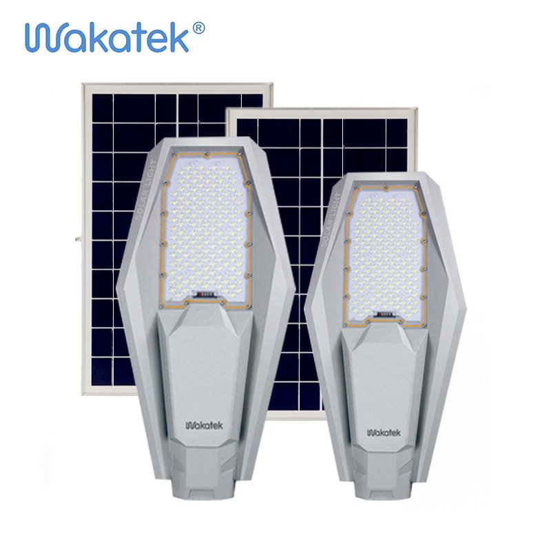 WAKATEK Factory Direct Road Lamp Integrated 300w Ip67 Outdoor Waterproof Streetlight LED Solar Lights