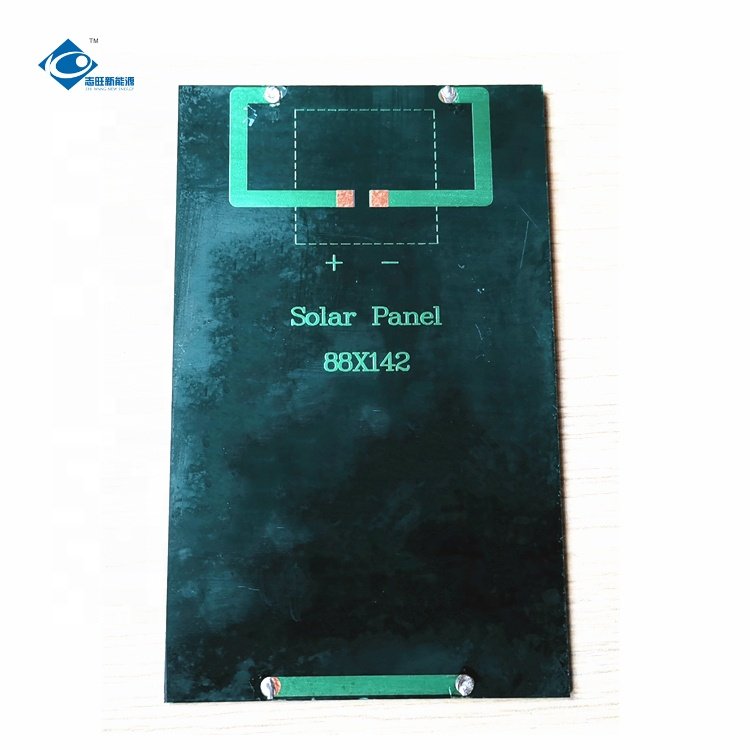 5V Epoxy Resin Solar Panel 1.68W Mini Solar Panels Power Charger ZW-88142 Lightweight Silicon Solar Panel