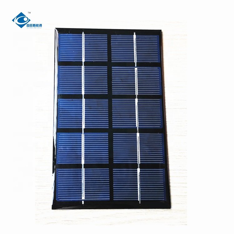 5V Epoxy Resin Solar Panel 1.68W Mini Solar Panels Power Charger ZW-88142 Lightweight Silicon Solar Panel