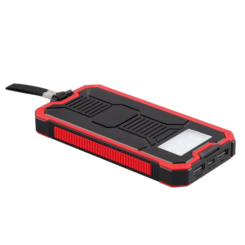 New Product Ideas 2024 Electronics OEM Portable Charger 15000mAh Large Capacity 10000mAh Outdoor Waterproof Solar Power Banks