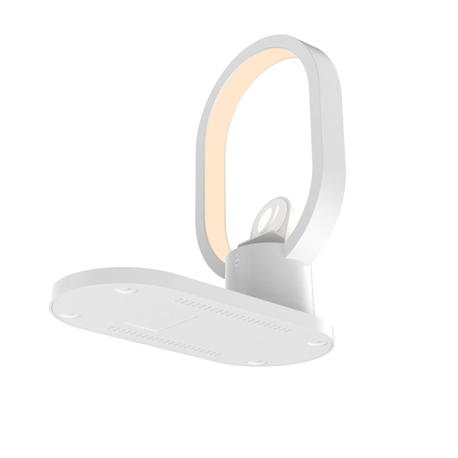 Fast 15W Wireless Charging Station Wireless Charger with Night Light and Charging Dock 3 in 1 Earphone Shenzhen Type C USB ABS