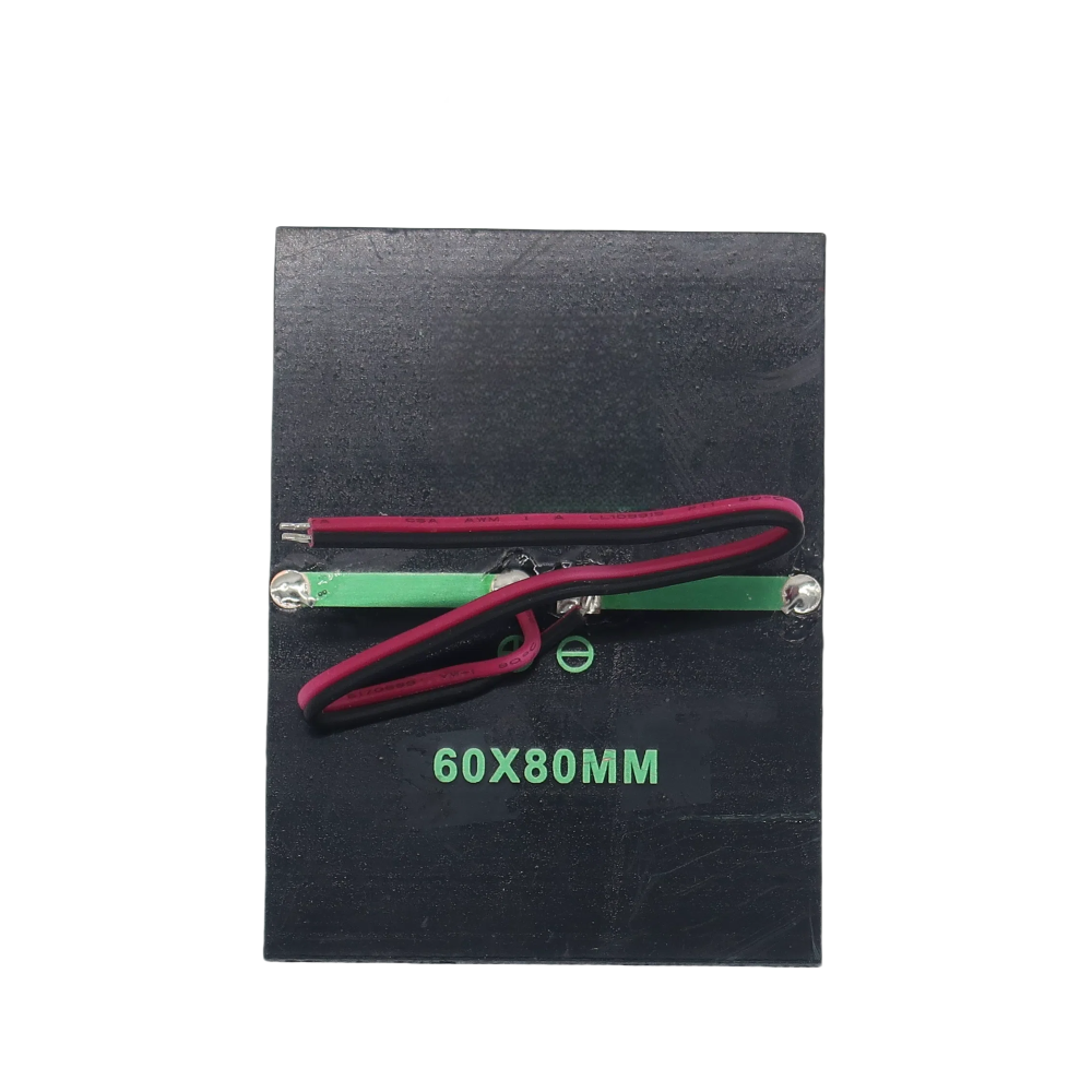 1.5V Epoxy Adhesive Solar Panel 80*60mm Mini Solar Panels Power Charger 420mA Poly Mini Solar Panels Bank 0.6W