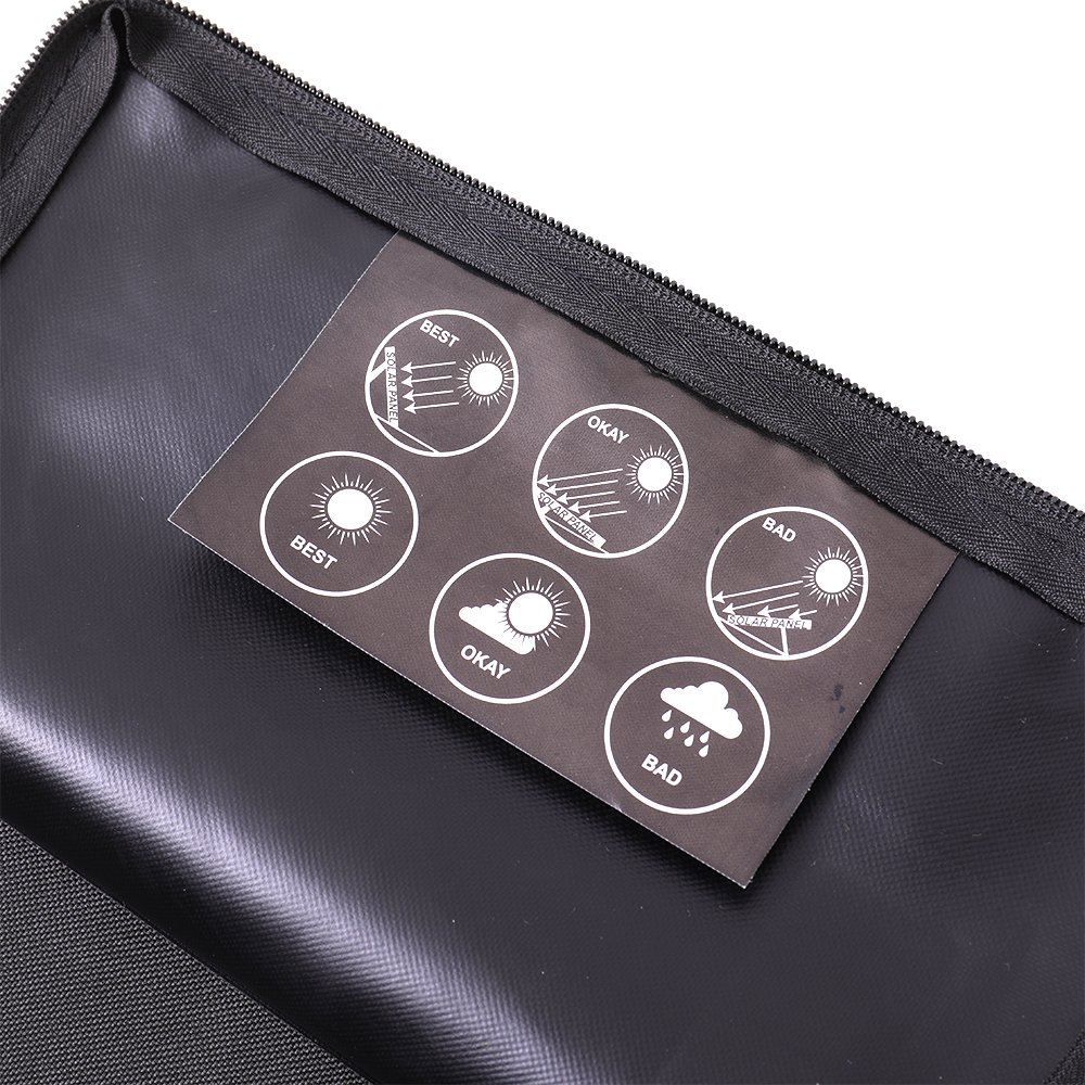 Outdoor solar panel charger
