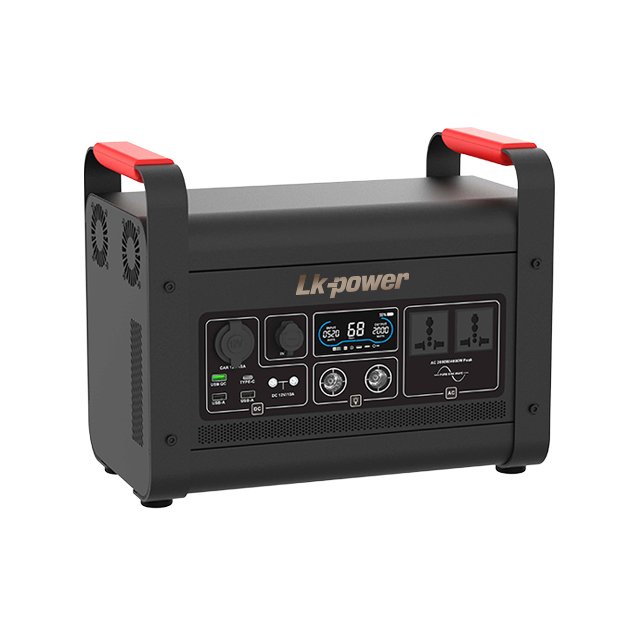 lifepo4 battery 2000W 110V 220V solar power storage portable power station