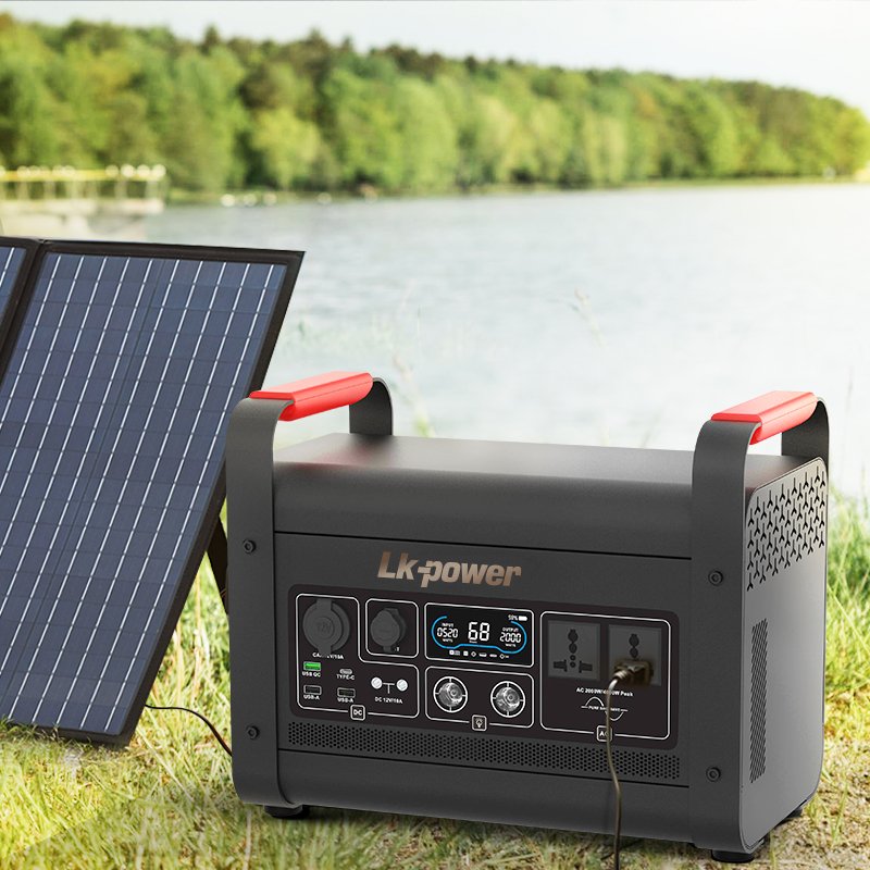 lifepo4 battery 2000W 110V 220V solar power storage portable power station