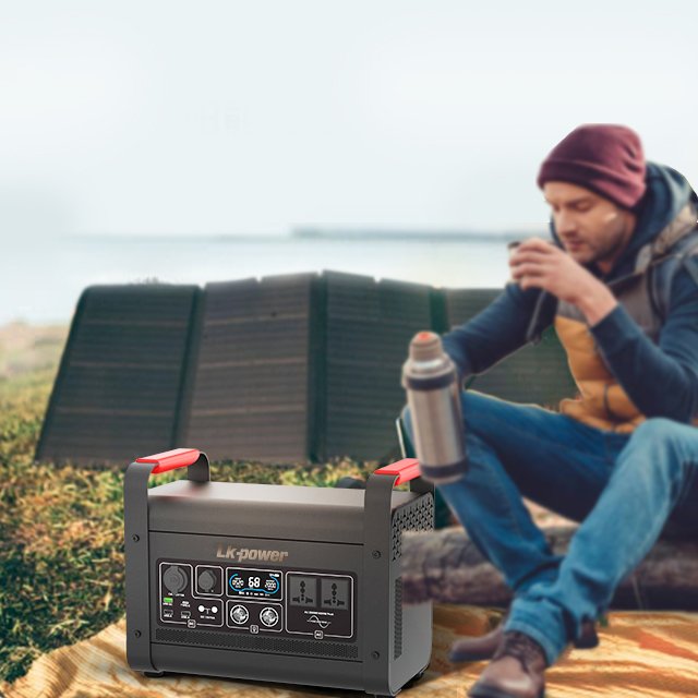 lifepo4 battery 2000W 110V 220V solar power storage portable power station