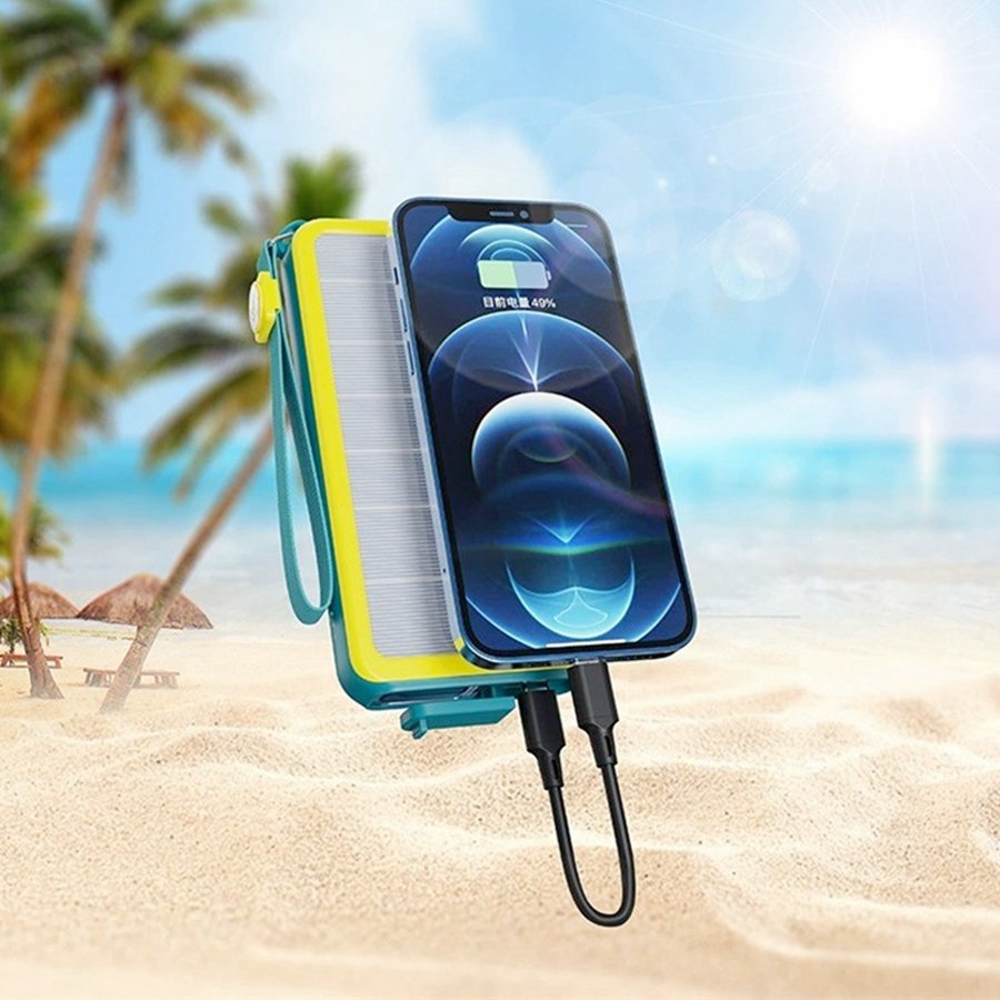 China Factory Supply Power Bank Portable Charger 10000Mah Fast Charging Universal Solar Power Bank