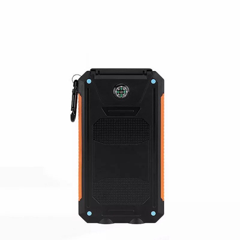 Portable IP67 IPX6 Waterproof Solar Power Bank 10000mAh Solar Charger Waterproof Power Bank