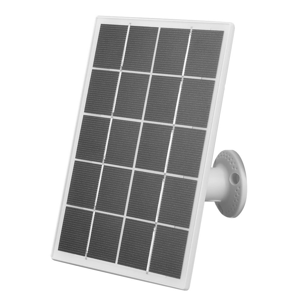 BUHESHUI 3W 5V Surveillance Camera Doorbell Solar Charging Panel with USB Type C DC