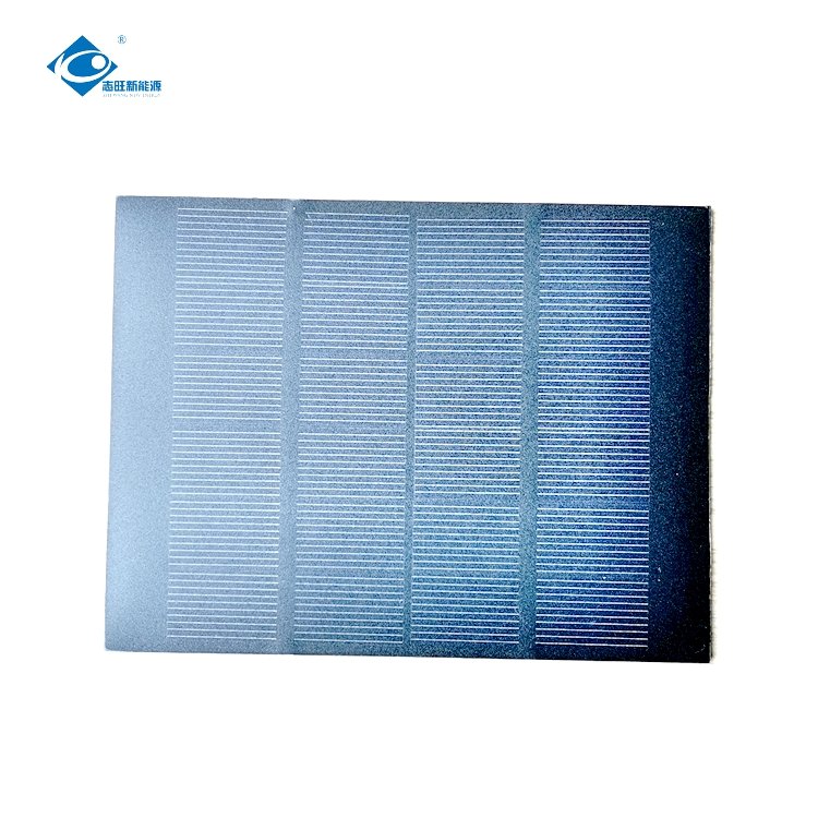 1.2W PET Outdoor Solar Panel Charger ZW-134102 Mono Transparent Solar Panel 6V Mini Portable Solar Panel Charger