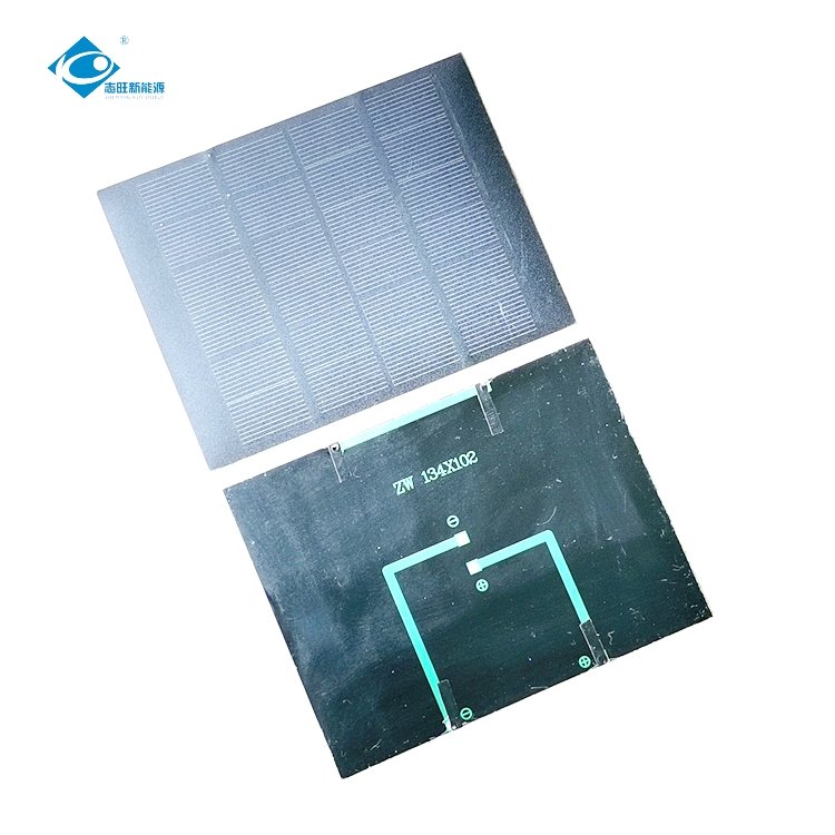 1.2W PET Outdoor Solar Panel Charger ZW-134102 Mono Transparent Solar Panel 6V Mini Portable Solar Panel Charger