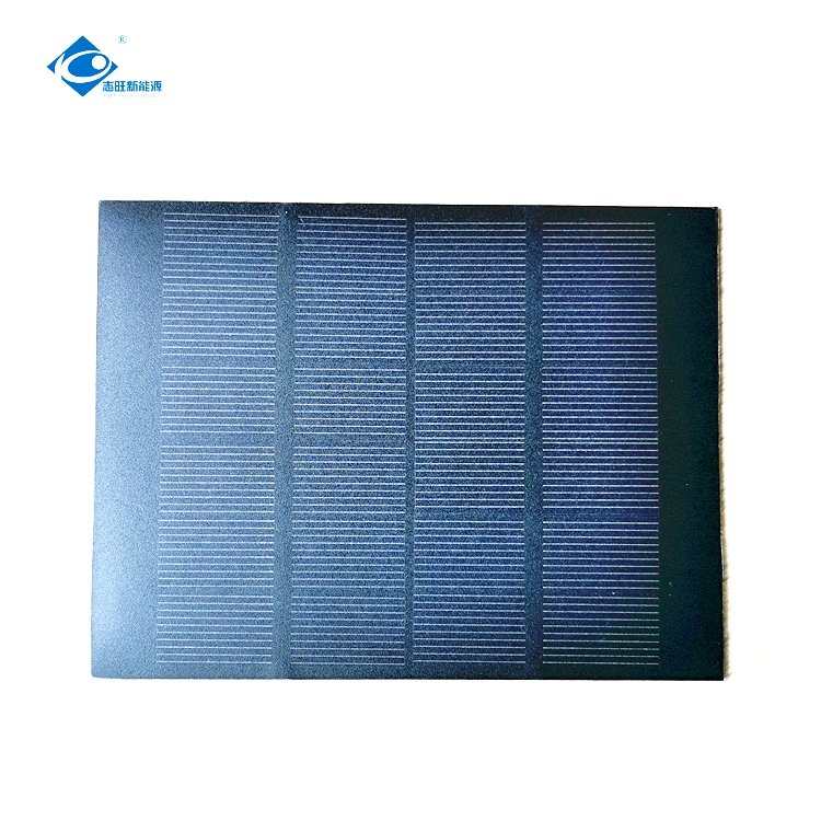 1.2W PET Outdoor Solar Panel Charger ZW-134102 Mono Transparent Solar Panel 6V Mini Portable Solar Panel Charger