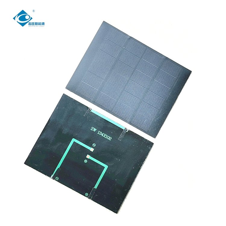 1.2W PET Outdoor Solar Panel Charger ZW-134102 Mono Transparent Solar Panel 6V Mini Portable Solar Panel Charger