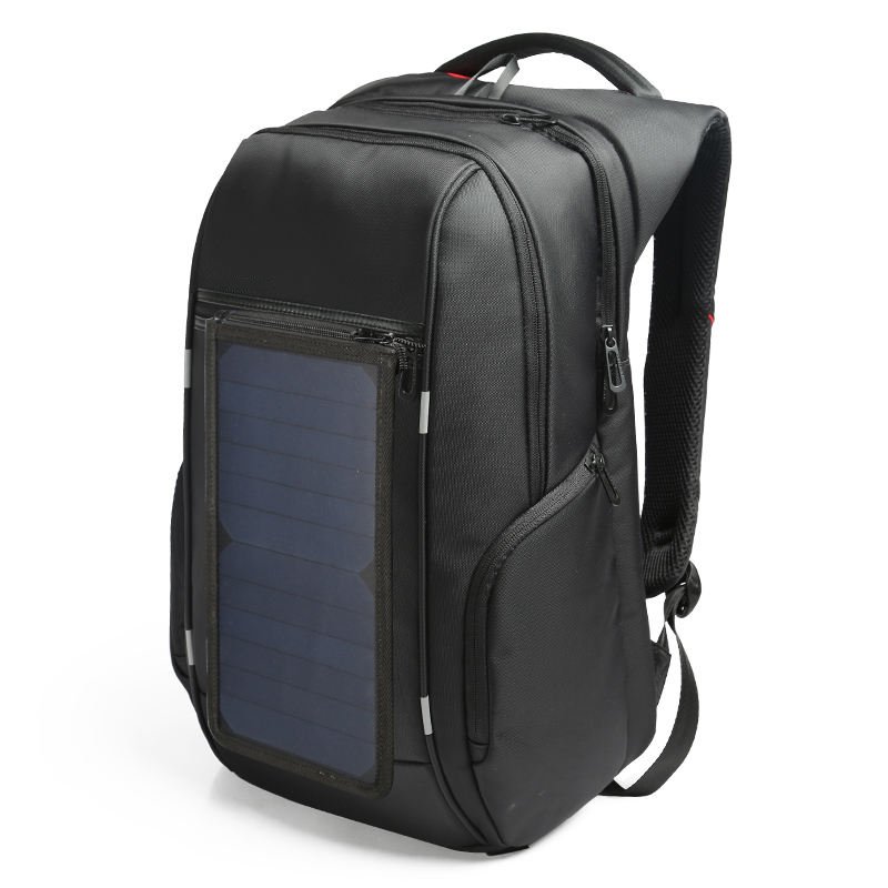 Solar backpack charger Anti-Theft Laptop Powered hydration pack with 21L water bag