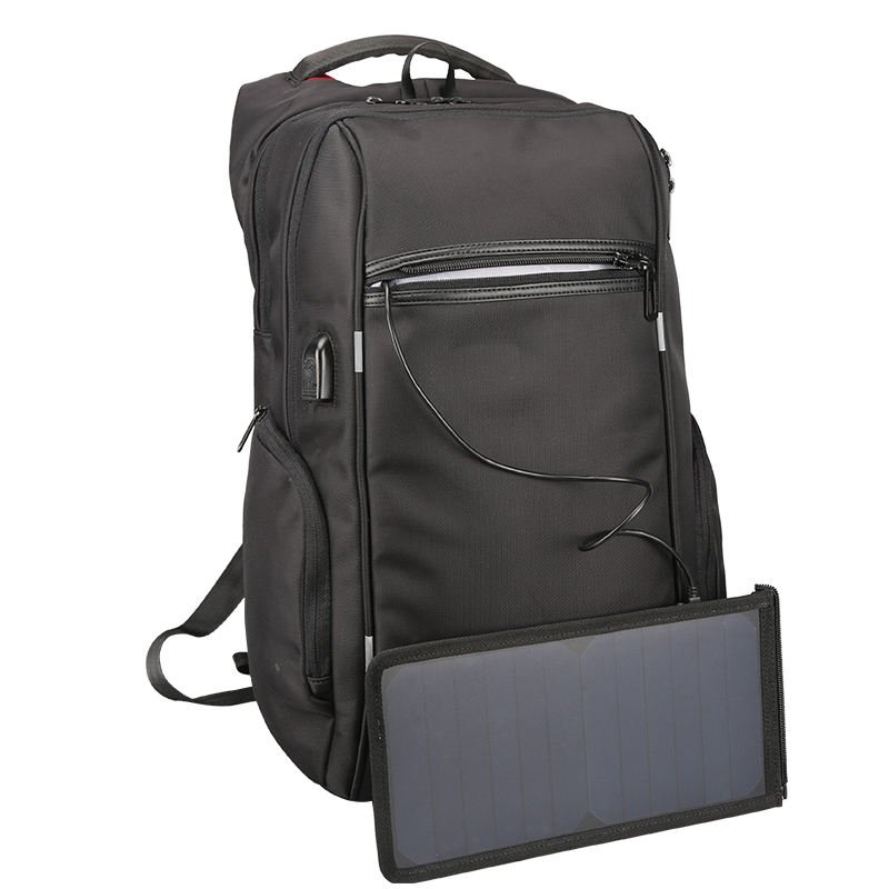 Solar backpack charger Anti-Theft Laptop Powered hydration pack with 21L water bag