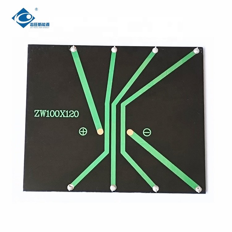 18V Epoxy Resin Solar Panel ZW-100120 Mini Solar Panels Power Charger 1.8W Lightweight Silicon Solar PV Module