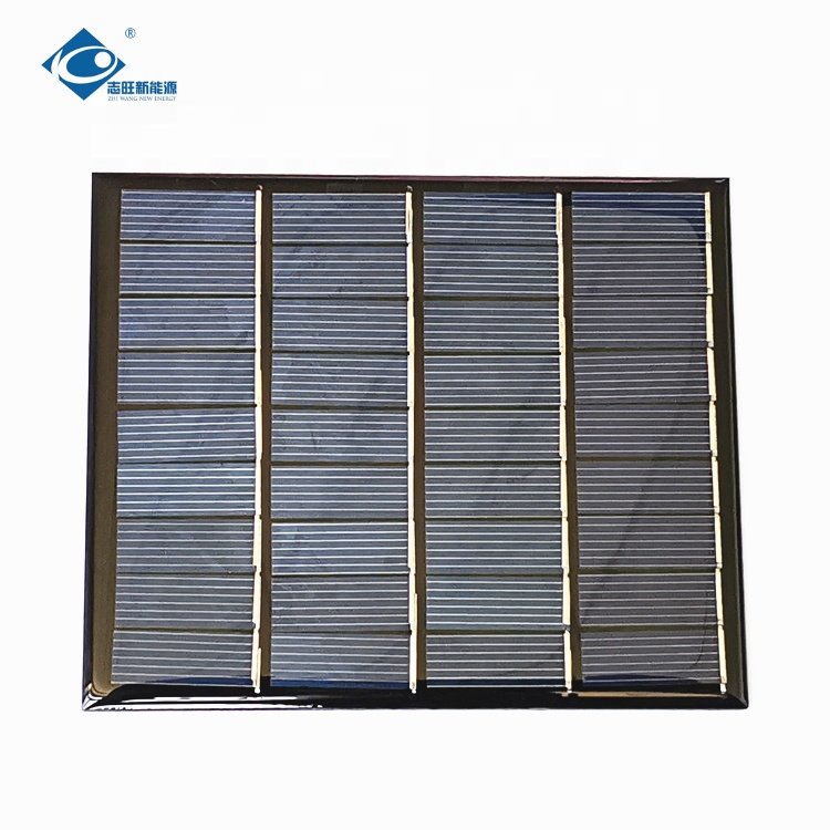 18V Epoxy Resin Solar Panel ZW-100120 Mini Solar Panels Power Charger 1.8W Lightweight Silicon Solar PV Module