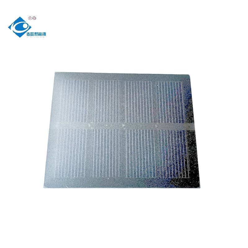 2V Waterproof Laminated Portable Solar Panel 0.5W PET Solar Photovoltaic Panel ZW-6275 Outdoor Flexible Solar Panel Charger
