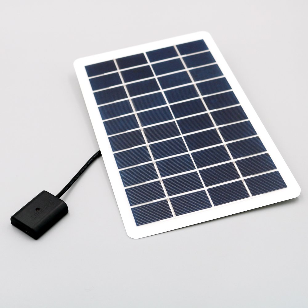 5V 5W 7.5W USB DC output with 5V voltage stabilizer for mobile phone charge USB female port Solar Panel