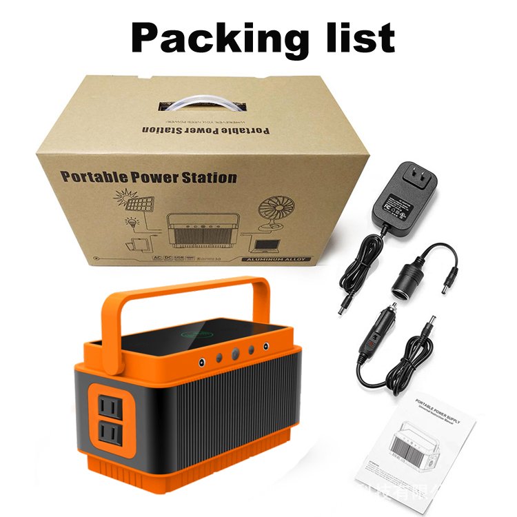 60000mah 72000mAh Solar Charger Power bank DC Battery Banks 12V Portable Power Station For Laptop/CPAP With LED Lights
