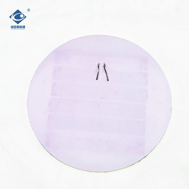 2W Transparent Glass Solar Panel 6V Laminated Solar Photovoltaic Panels ZW-Dia160 Camping Portable Solar Panel Charger