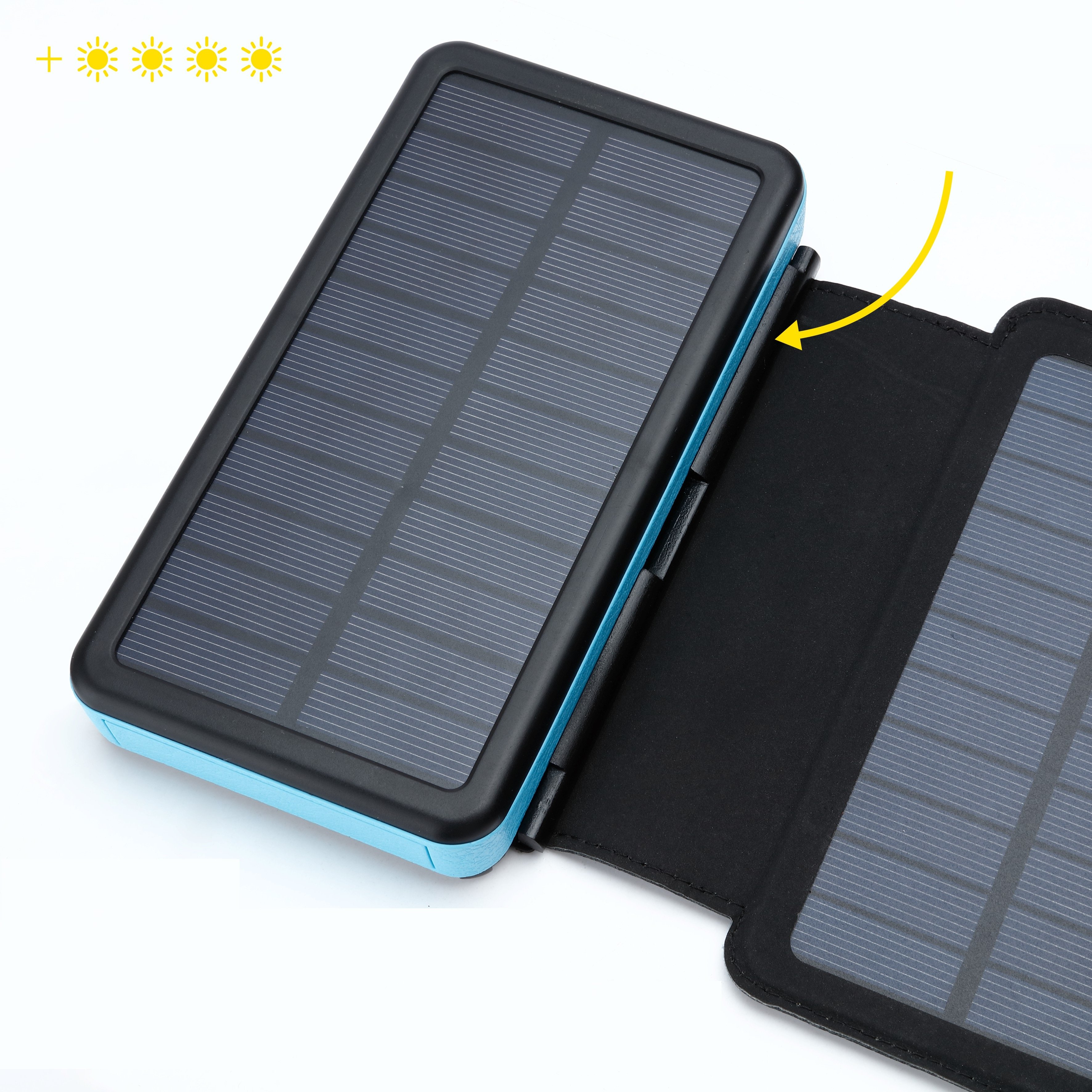 Hot Sales Foldable Solar Power Bank 20000mAh Outdoor Solar Power Camping Waterproof 20000 mAh Powerbank