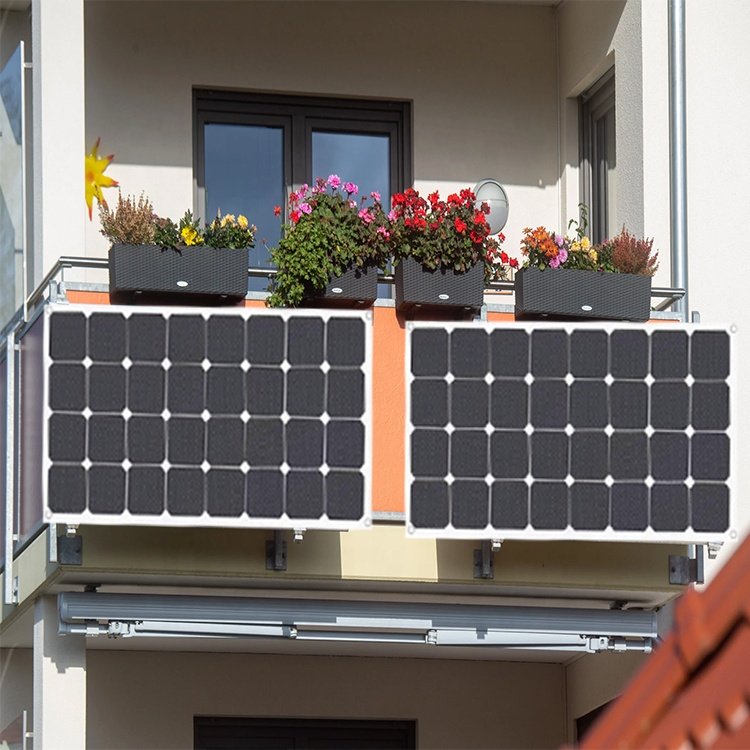 Glory Solar motorhome 400 watt semi flexible solar panel 100W 200W 300W 400W solar rv marine yacht panel balcony pv systems
