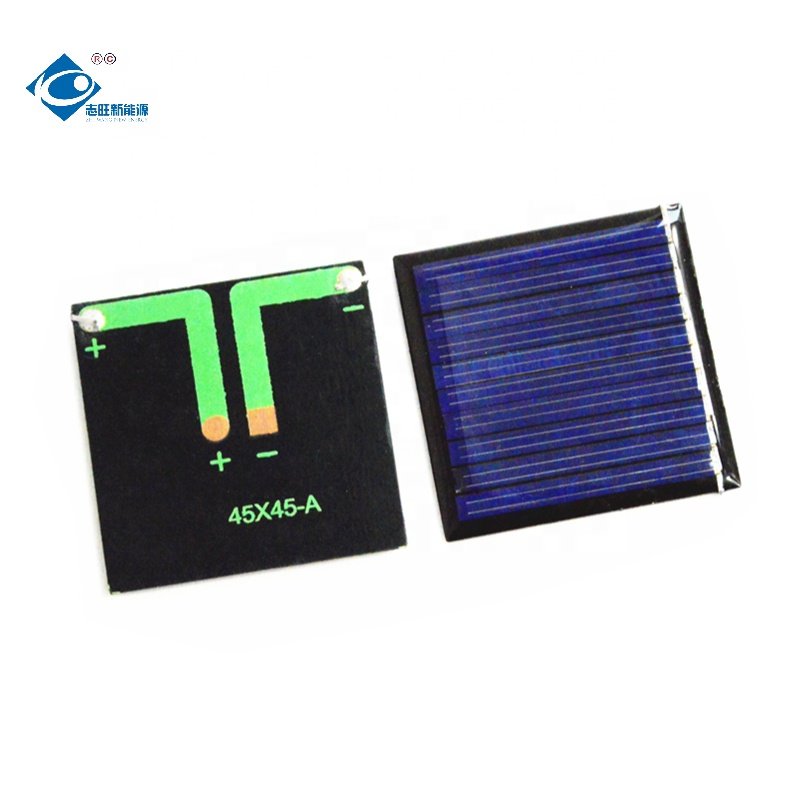 0.27W Customized Poly Silicon Solar Panel ZW-4545-5V Customized Epoxy Solar Panel 5V Mini Solar Panels Power Charger