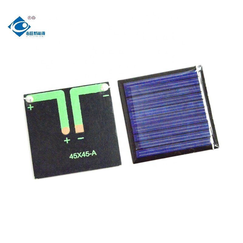 0.27W Customized Poly Silicon Solar Panel ZW-4545-5V Customized Epoxy Solar Panel 5V Mini Solar Panels Power Charger