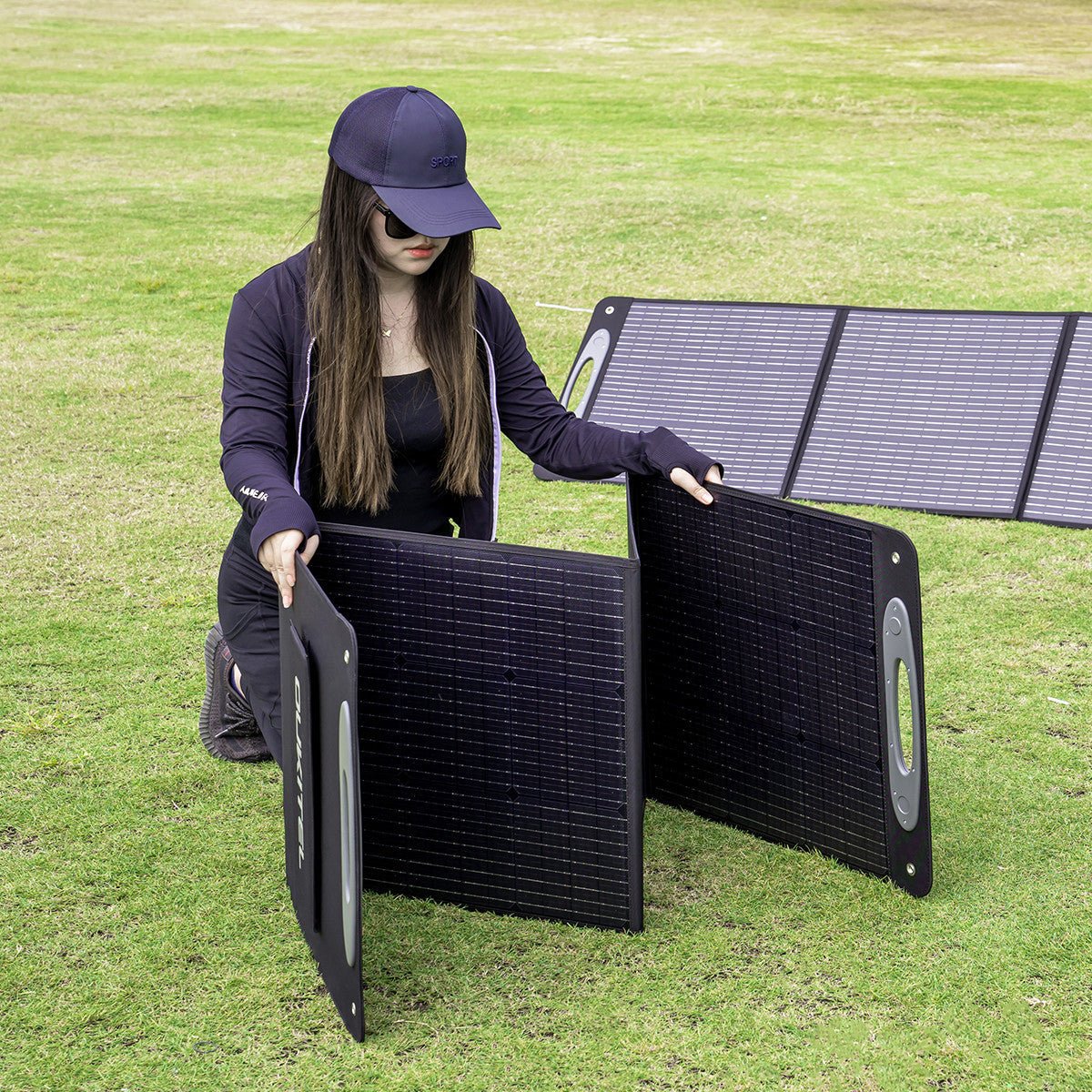 Mono 18V 100W Foldable Solar Panel Portable Waterproof IP68 Solar Energy Photovolta Panel 200 Watts Trickle Charger