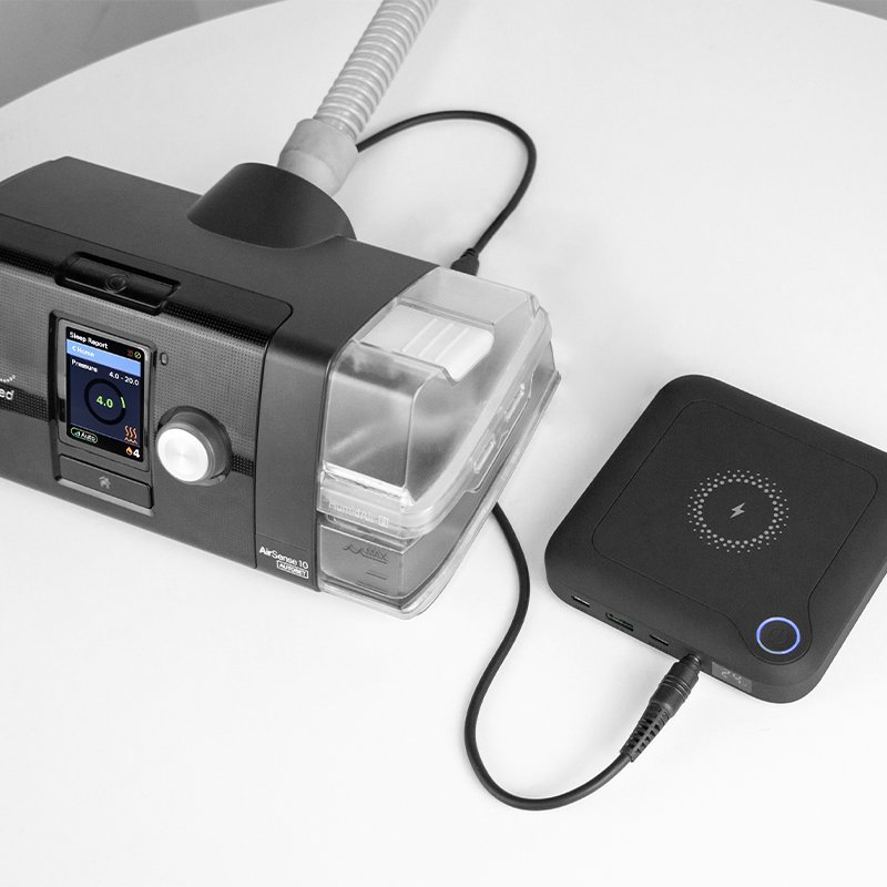 2024 New Portable CPAP Battery Power bank 24000mah 12V 24V DC charger PD 60W for Dreamstation Resmed external battery