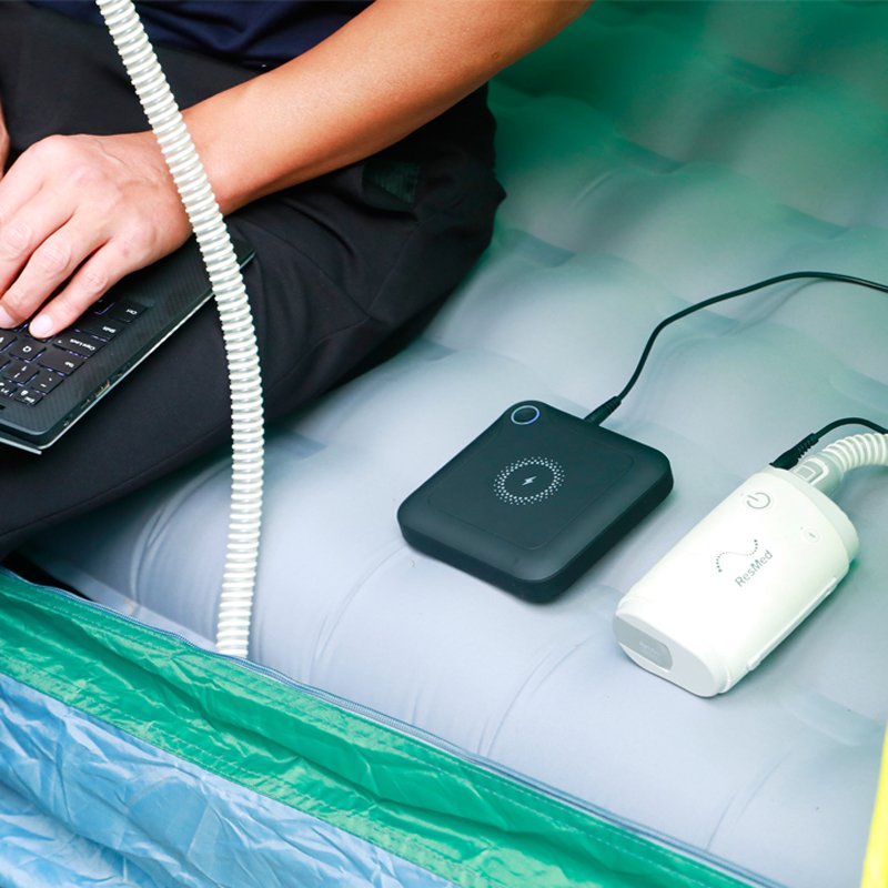 2024 New Portable CPAP Battery Power bank 24000mah 12V 24V DC charger PD 60W for Dreamstation Resmed external battery