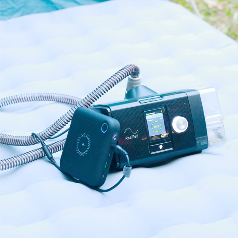 2024 New Portable CPAP Battery Power bank 24000mah 12V 24V DC charger PD 60W for Dreamstation Resmed external battery