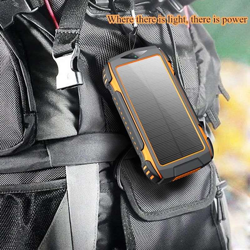 powerbank pd 18W qc 30 charger 20000mah solar camping cell phone laptop mobile charger power banks