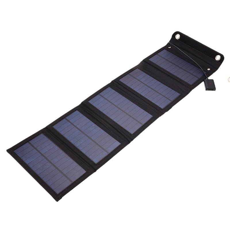 35W monocrystalline silicon solar panel folding pack outdoor portable mobile phone charging photovoltaic panel