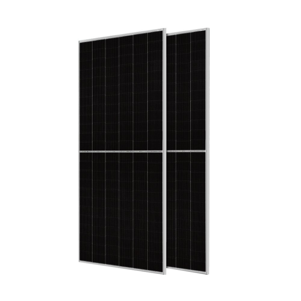 JA N-Type Half Cut PV Module MBB Photovoltaic Panels 575W 580W 585W 590W 600W Bifacial 144 Cells Monocrystalline Solar PV Panels