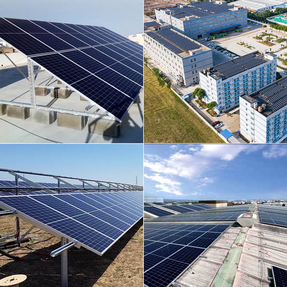 JA N-Type Half Cut PV Module MBB Photovoltaic Panels 575W 580W 585W 590W 600W Bifacial 144 Cells Monocrystalline Solar PV Panels