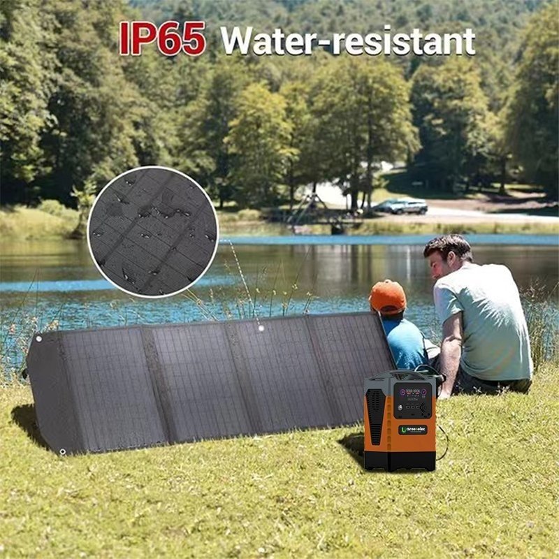 Foldable Folding Solar Panels 100W Portable PV Cells Module Panel