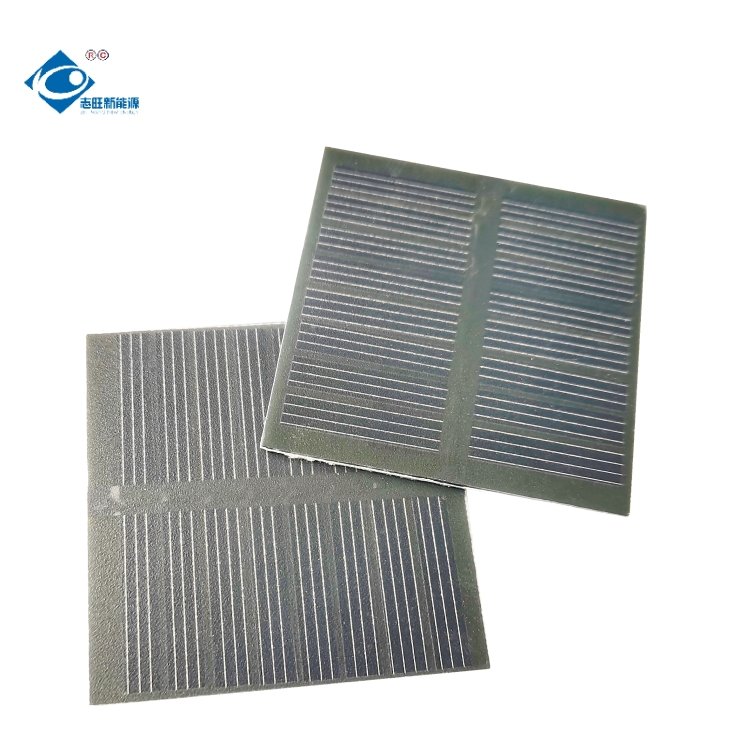 4V PET Solar Photovoltaic Panel 0.4W PET Mini Portable Solar Panels ZW-5050-4V Outdoor Portable Solar Panel Charger