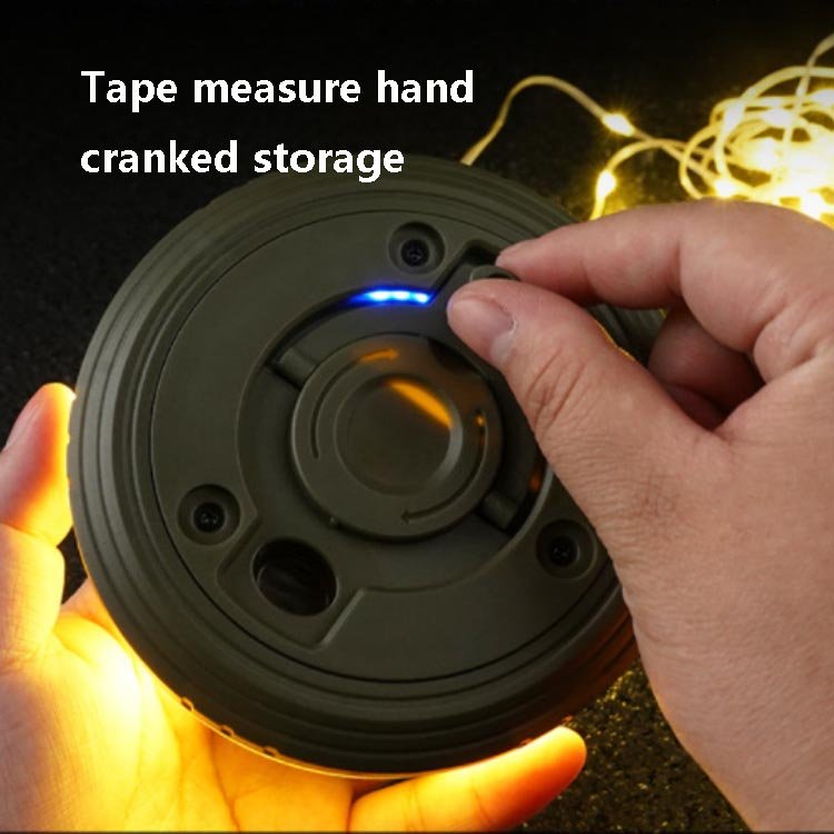 Outdoor camping light string night Ambient light strip USB charging LED colorful warm light string for courtyard festival tent