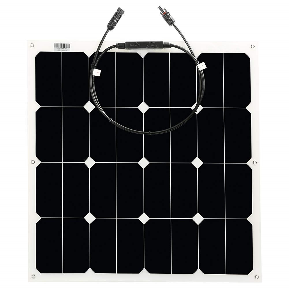 Nice price sunpower flexible 50w 12v solar panel for hybrid car battery charger