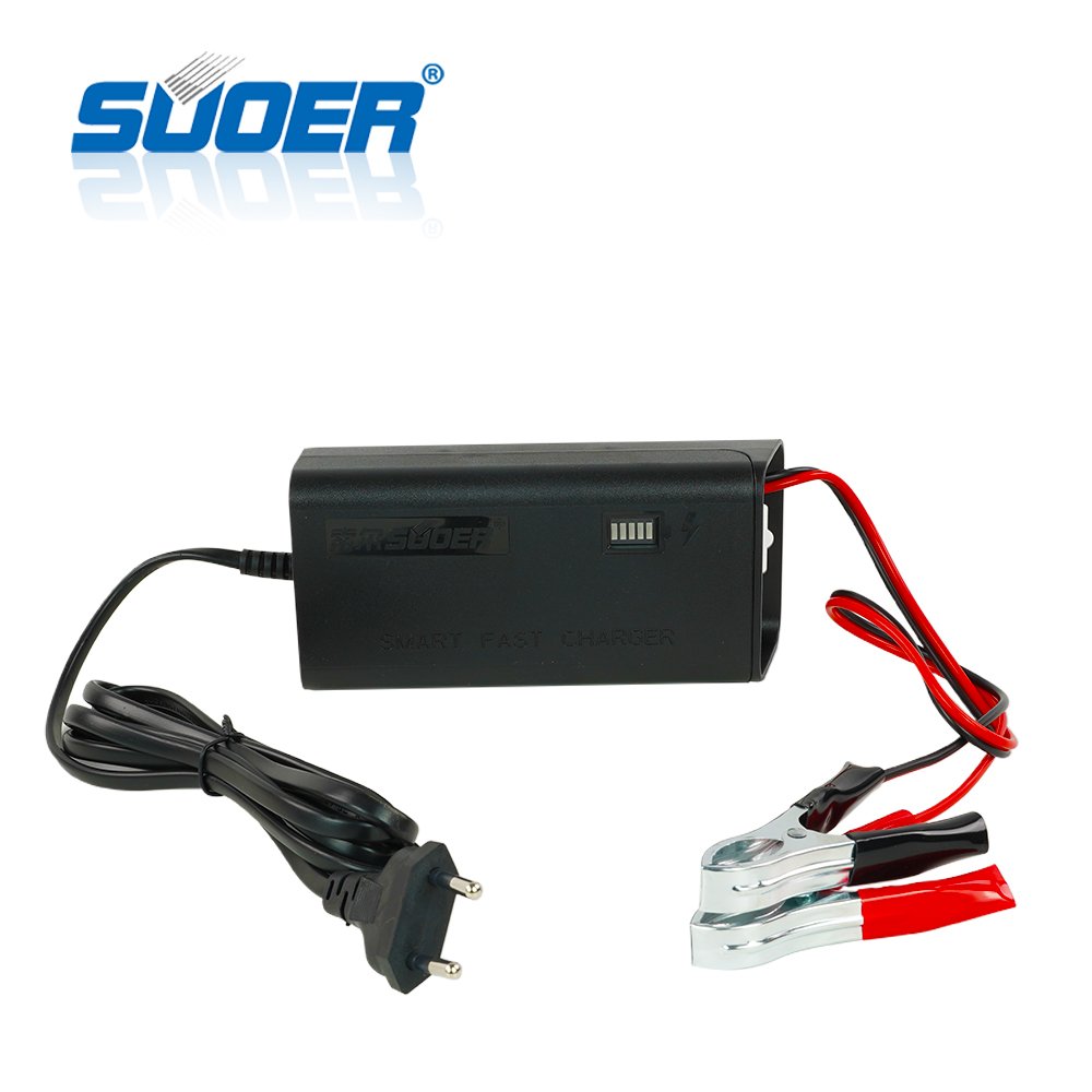 Suoer 12V 5A Smart Fast Portable Solar Power Intelligent Battery Charger