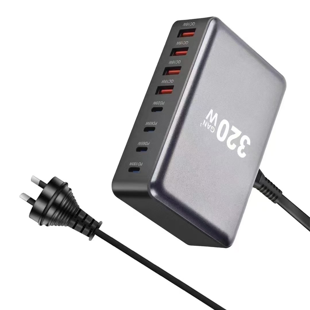 320W efficiently discreet smart chip quick draw power bank ultra slim profile mobile phone chargers