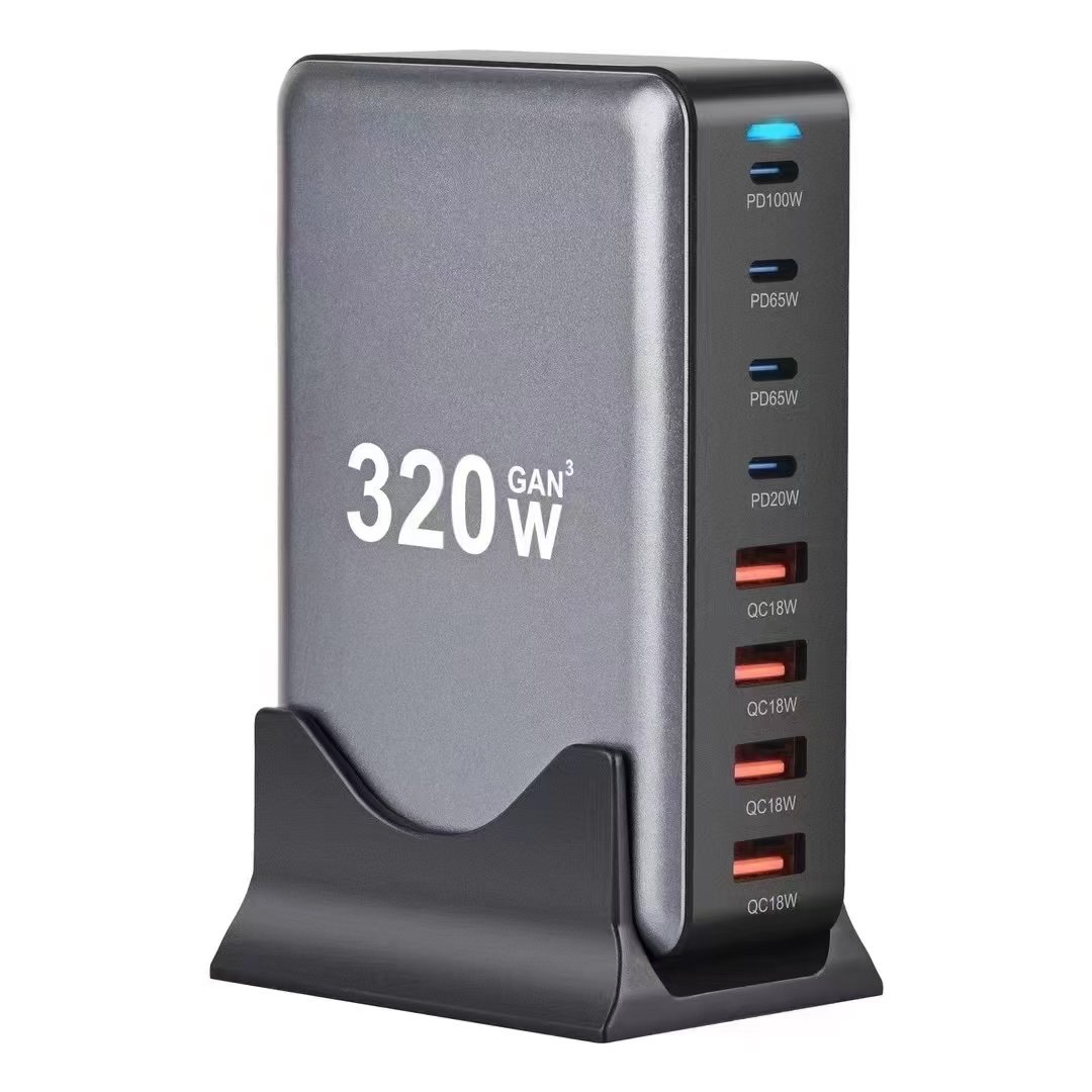 320W efficiently discreet smart chip quick draw power bank ultra slim profile mobile phone chargers