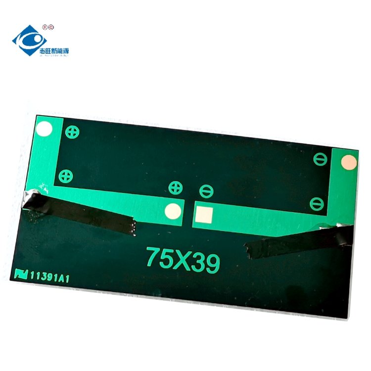 5V Lightweight Epoxy Sealed Solar Panel ZW-7539 Epoxy Resin Solar Panel Charger 0.4W Mini Solar Panels Power Charger
