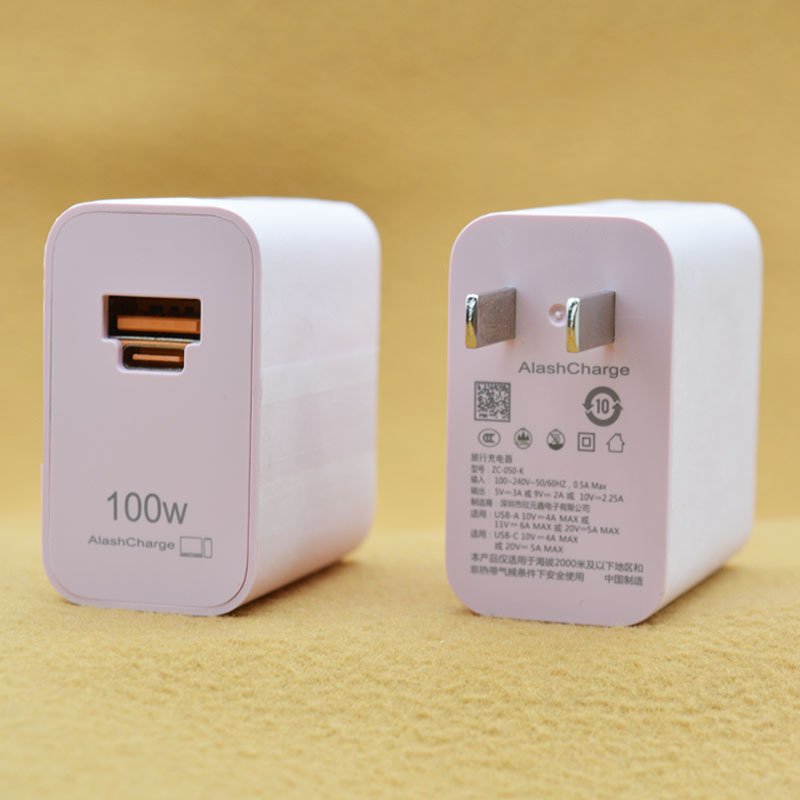 EU Plug Wall Super Charger With 6A Type C Cable Max 88W SuperCharge Support PD QC Quick Charge For Huawei