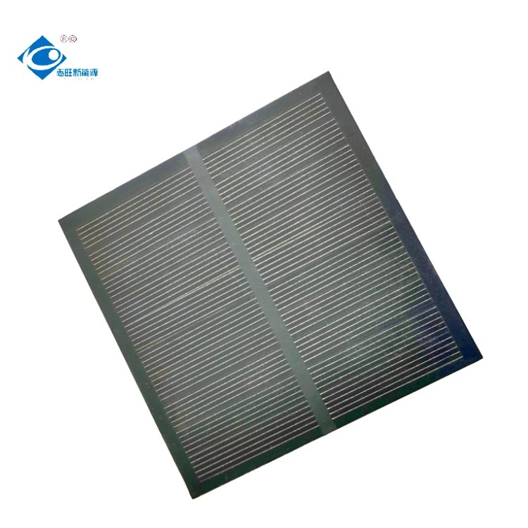Lightweight Solar Panels Charger ZW-8787-MP PET Solar Photovoltaic Panel 1.1W Mini Mono Solar Panel Module 5V