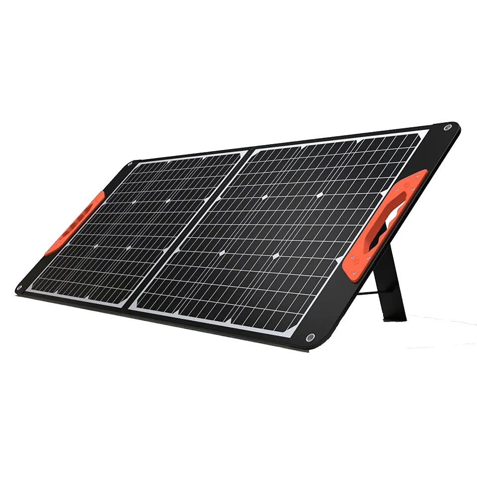 Camping Charge Charger Powered Panel Battery Cellphone Laptop Portable Foldable 60W 80W Solar Charger With Power Bank
