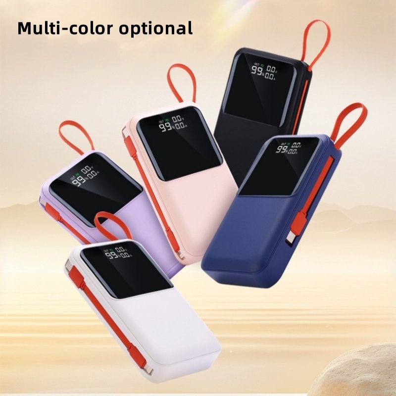 NEW power bank 45W large capacity notebook charger 20000 mAh Dynamic LCD Display mobile power supply